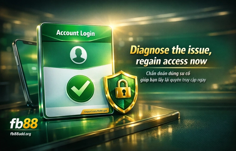 Nguyên nhân đăng nhập thất bại Fb88 và cách khắc phục sự cố truy cập