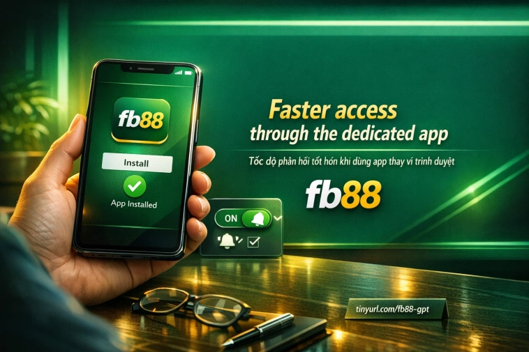 lợi ích dùng app Fb88 so với trình duyệt di động tốc độ bảo mật