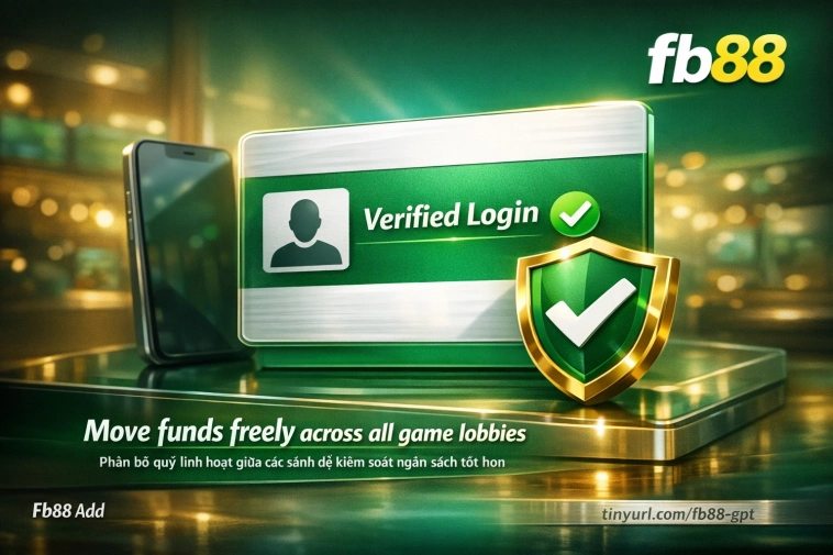 chuyển quỹ Fb88 từ tài khoản chính sang sảnh game casino và thể thao